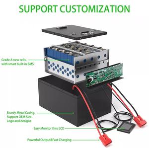Chu kỳ sâu Lithium sắt Phosphate Pin 12.8V 6Ah 7Ah 12Ah 30Ah LiFePO4 cho xe máy giao thông ánh sáng điện Lithium Ion gói - Product Image 6
