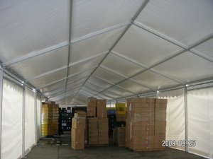 Tente d'entrepôt industrielle modulaire ignifuge de grande taille 30x30 pour le stockage et le <span class=keywords><strong>camping</strong></span> - Product Image 6