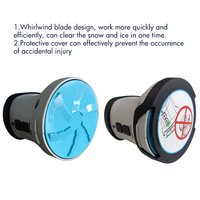 Pelle à neige chauffante portable de haute qualité 7,2 V, grattoir à glace électrique, brosse à neige à rotation légère pour voiture