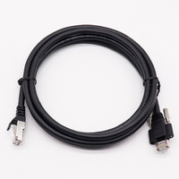 Cable de Red Industrial Blindado Personalizado Cat 5E 6 6A 6E 7 8, Categoría 6A, 26 23 AWG, 4 Pares, Conector RJ45, Cable Ethernet