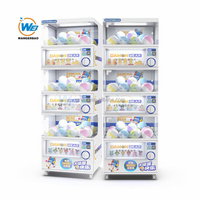 Machine à Gachapon Triple Plateau Offre Spéciale Direct Usine Wangerbao – Distributeur de Jouets en Capsules Métalliques