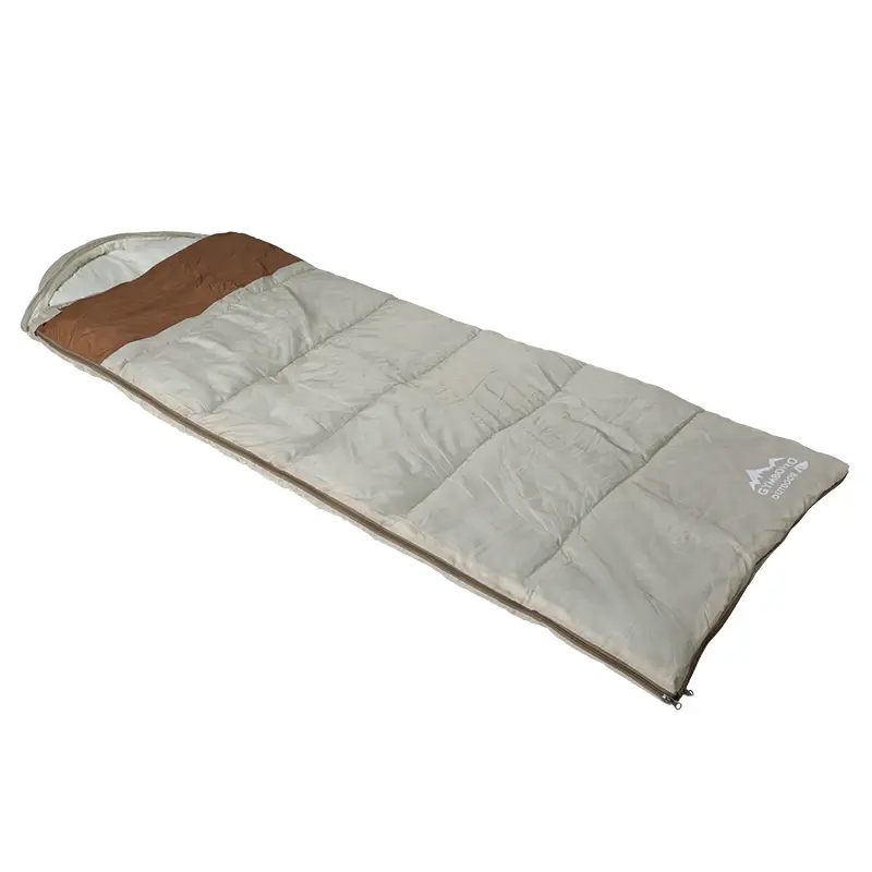 大人のための卸売高品質キャンプ超軽量寝袋、超ポリエステルコットンコンパクトで快適な寝袋