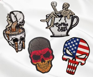 Patch Personalizzate con <span class=keywords><strong>Logo</strong></span> per Cappelli e Abbigliamento, Ricamo ad Alta Densità, Impermeabili, in Tela, per <span class=keywords><strong>Band</strong></span> Musicali <span class=keywords><strong>Rock</strong></span> - Product Image 1