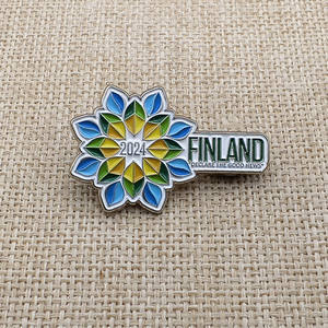 Distintivo con Texture Opaca e Finitura in Metallo Spazzolato - Badge in Metallo Personalizzati - Product Image 3