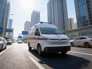 Fourgon ambulance diesel 4x2 personnalisé à transmission manuelle avec système de soins de vie de pointe pour les opérations de sauvetage d'urgence - Product Image 6