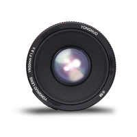 Objectif YONGNUO Autofocus YN50mm F1.8 II C pour Appareils Photo Reflex Numériques Canon Compatible avec les Séries 5D et 5D II