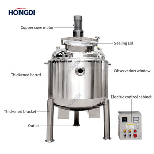 Factory Manufactured Modern Efficient Lab <b>Mixer</b> AC Motor Gearbox Durable SUS304 Material Large Capacity for Chemicals Processing - Product Image 3