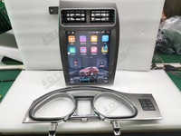 Radio Multimedia para Auto con Android 11, 6G+128GB para Audi Q7 2005-2016, Estilo Tesla, Unidad Principal Estéreo, DVD, GPS, Navegación, Audio