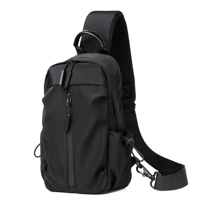 High Quality leisure business waterproof Single Shoulder Cross Body Bag messenger chest bag for men