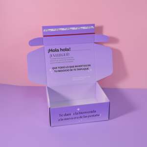 Caja <span class=keywords><strong>de</strong></span> Cartón Corrugado con Logotipo Personalizado, Tira Adhesiva para Abrir, Autosellable, para Envíos Postales, con Tira <span class=keywords><strong>de</strong></span> Cierre - Product Image 2