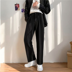 Wholesale Spring and Summer <strong>Mens</strong> Dress <strong>Pants</strong> Fashion Business Slim Casual Ninth <strong>Pants</strong> Formal Suit <strong>Pants</strong> - Product Image 2