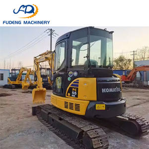 La prestazione durevole ha rinforzato l'escavatore del braccio Komatsu PC 55MR con l'escavatore 5.5Ton per la costruzione di strade - Product Image 2