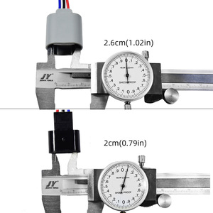 Automobile <b>Wiring</b> Harness 250 Mm PVC Insulated Copper Core IP65 Connector Adapter For Car <b>LED</b> Fog <b>Light</b> - Product Image 2