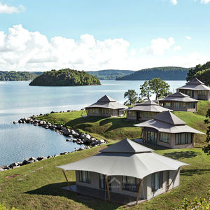 Maisons modulaires modernes personnalisables à guichet unique Unités entièrement meublées avec des aménagements fonctionnels pour une vie confortable pour les villas du parc - Product Image 2