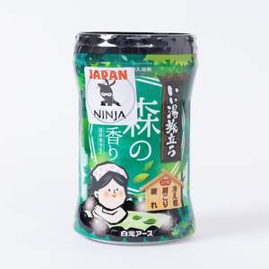 Sel de Bain en Poudre Parfum Forêt Ninja du Japon 600g Relaxant pour le Bain - Product Image 1