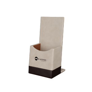 Porta bustina in pelle con Logo personalizzato in camera d'albergo di alta qualità - Product Image 6