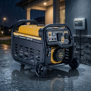 Generador Portátil de Gasolina de 2kw/2.5kw con Arranque por Llave y Refrigeración por Aire, 110V/220V, Gran Venta en México - Product Image 4