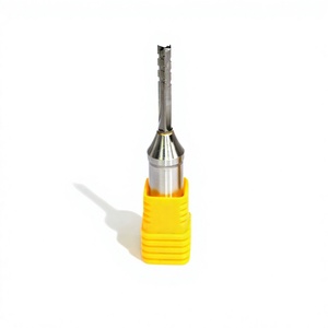Fraise droite TCT à 3 dents, queue de 12,7 mm, à plaquettes en carbure pour le rainurage et la découpe du bois, du MDF et du contreplaqué - Product Image 1