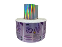 Savon de Castille Bio Premium, Étiquettes Personnalisées, Résistant à l'Huile et à l'Eau, Lavande Sauvage, Multi-usages, Cosmétique, Soins Personnels, Nettoyage Domestique