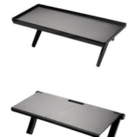 TV-Set-Top-Box-Regal aus ABS, bohrfreies Aufbewahrungsregal für Router und Fernbedienung, Monitor-Ständer