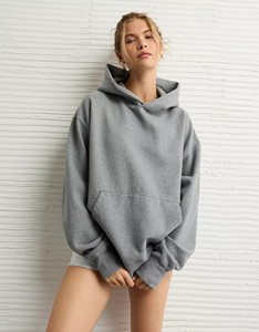 เสื้อสเวตเชิ้ตมีฮู้ดผ้าคอตตอนสำหรับผู้ชายสีทึบมีฮู้ดขนาด420กรัมพร้อมโลโก้เฉพาะบุคคล | เสื้อฮู้ดขายส่ง - Product Image 6