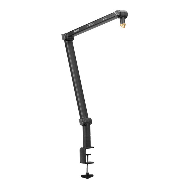 BOYA BY-BA30 Microphone Boom Arm for Professional Podcast Live Streaming Content Creation With C-Clamp Mount