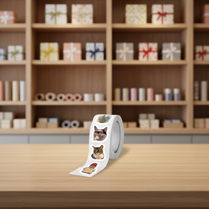 Etiquetas Adhesivas Personalizadas al por Mayor, Impresas a Color con Dibujos Animados, Ideales para Libros <span class=keywords><strong>de</strong></span> Colorear Infantiles y Cajas <span class=keywords><strong>de</strong></span> Regalo, Etiquetas Escribibles - Product Image 6