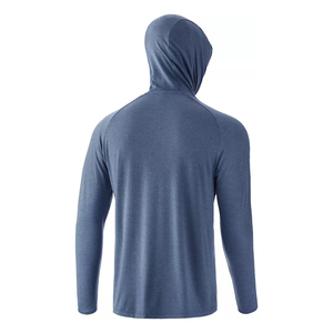 <span class=keywords><strong>เสื้อ</strong></span>ฮู้ดดี้ตกปลาเนื้อผ้าสเตรช <span class=keywords><strong>100</strong></span>% โพลีเอสเตอร์ แขนยาว ป้อง<span class=keywords><strong>กัน</strong></span>รังสียูวี - Product Image 6