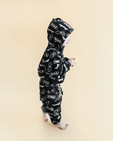 Ensemble jogging cargo style skater noir pour enfant garçon, à capuche et pantalon, vêtements pour enfants, très demandé