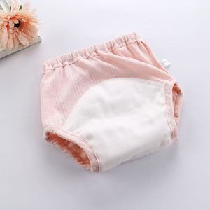 Baby Training Pants Lavável Verão Respirável Algodão Malha Impermeável Reutilizável Toilet Potty Pee Aprendizagem Study Pant Underwear - Product Image 2