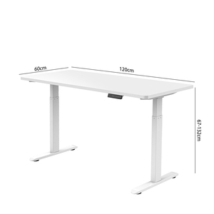 Escritorio Ergonómico Moderno de Alta Calidad para Oficina, con Doble Motor, Altura Ajustable Eléctricamente, Convertible, de Acero Inoxidable - Product Image 2