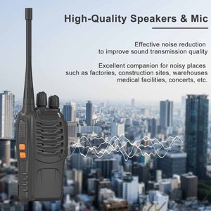 Radio Bidireccional de Largo Alcance NOVISON Original de Fábrica, 400-470MHz, Walkie Talkie de 5W, 6km, Batería de 1500-2000mAh - Product Image 6