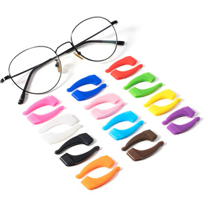 Supports d'oreille antidérapants en silicone <span class=keywords><strong>pour</strong></span> <span class=keywords><strong>lunettes</strong></span> et <span class=keywords><strong>lunettes</strong></span> de soleil, clips <span class=keywords><strong>élastique</strong></span>s – Vente en gros usine, en stock - Product Image 4