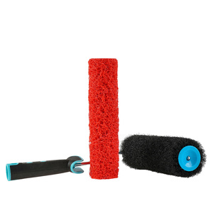 9 inch công nghiệp lớp Polyamide vách thạch cao hợp chất Con lăn 9 \ "vách thạch cao Kết cấu con lăn bàn chải cho tường & Trần bề mặt bảo hiểm - Product Image 4