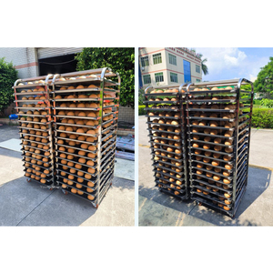 <span class=keywords><strong>Four</strong></span> rotatif industriel 32 plateaux <span class=keywords><strong>avec</strong></span> <span class=keywords><strong>chariot</strong></span>, électrique, gaz, diesel, pour boulangerie, machine à cuire les snacks - Product Image 6