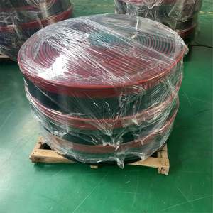 Feuille de retenue de charbon en caoutchouc polyuréthane à double étanchéité, ignifuge, résistante à l'usure, 60 ShoreA, type T/Y/plat, pour <span class=keywords><strong>goulotte</strong></span> d'alimentation - Product Image 5