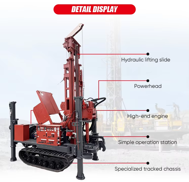 Crawler-Mounted Core Drilling Rig DR-241
