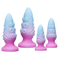 Nouveau style transfrontalier : Perles anales colorées en forme d'insecte irrégulier, masseur stimulant la prostate
