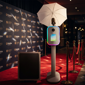 Party Rental <strong>ipad</strong> Photo Booth Compatible with Latest <strong>ipad</strong> Camera Dslr Photobooth Aluminium Frame Easy Carry Photobooth - Product Image 1