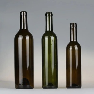Bouteille <span class=keywords><strong>de</strong></span> vin classique 750 ml vert foncé [Bouteille en verre] [Bouteille <span class=keywords><strong>Bordeaux</strong></span>] pour stockage en vrac en vignoble - Product Image 6