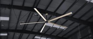 Ventilación para Granjas, Ventiladores de Techo Industriales HVLS de Alta Calidad con 6 Aspas, Precio de Fábrica para Hoteles, Fabricante de Ventiladores HVLS OEM - Product Image 3