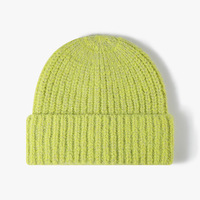Vente en gros de bonnets en laine mélangée personnalisés avec logo unisexe, pour les voyages en plein air, chauds, avec protection des oreilles, design classique