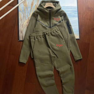 เสื้อฮู้ดดี้ผู้ชายไซส์ใหญ่ พิมพ์ลายตามสั่ง ผ้าฝ้ายเฟรนช์เทอร์รี่ 100% ระบายอากาศได้ดี ทรงปกติ สวมใส่สบาย มีซิป แต่งตัวอักษร สไตล์ลำลอง สำหรับฤดูใบไม้ร่วง - Product Image 1