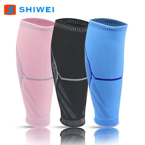 Protector de Pantorrillas Shiwei, Tejido de Nailon Transpirable, Compresión Graduada, Alta Elasticidad, para Correr, Hombres Adultos - Product Image 3