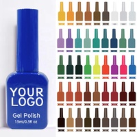 Vernis à ongles gel KUDAN avec logo personnalisé, translucide, nude, longue tenue, emballage personnalisé en vrac pour les distributeurs européens de produits pour les ongles