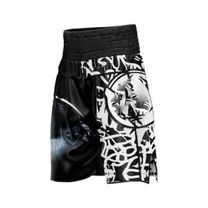 Short MMA BJJ Jiu Jitsu pour Homme Grande Taille Adulte Imprimé par Transfert Thermique Spandex/Polyester Taille Mi-Haute Élastique Ergonomique Avant/Arrière - Product Image 1