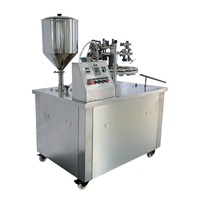 Machine de remplissage et de scellage pliable pour tubes métalliques en aluminium, idéale pour les produits chimiques quotidiens, le dentifrice, la pâte et la crème