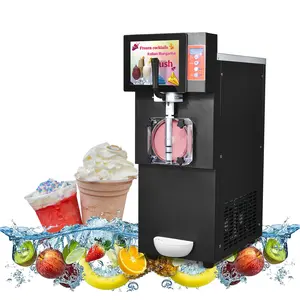 Totally-enclosed type frozen cocktail ice slushy machine/cocktail margarita machine/milk shake slush maker with CE ETL