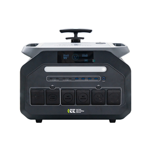 สถานีไฟฟ้าพกพา IEE P3200 2048WH 3200W อินเวอร์เตอร์คลื่นไซน์บริสุทธิ์ สำหรับใช้ในบ้านและนอกบ้าน ชาร์จเร็ว 1.5 ชั่วโมง รองรับ EV แบตเตอรี่ LiFePO4 16 ก้อน - Product Image 1