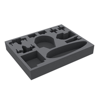 YuanYuan Matériau de rembourrage en mousse de polyuréthane noir léger densité 22D pour boîtes cadeaux et coussins d'ameublement OEM/ODM